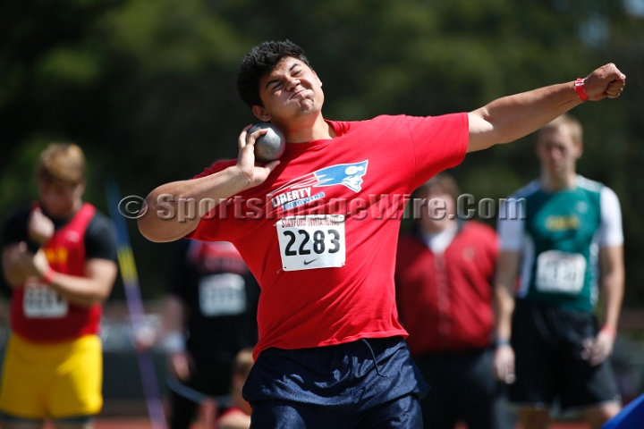 2014SIHSsat-076.JPG - Apr 4-5, 2014; Stanford, CA, USA; the Stanford Track and Field Invitational.